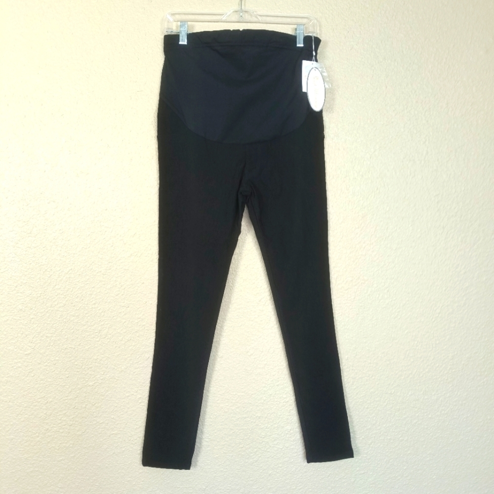 Sweet Mommy jeggings for pregnant women elastic black‎ size L